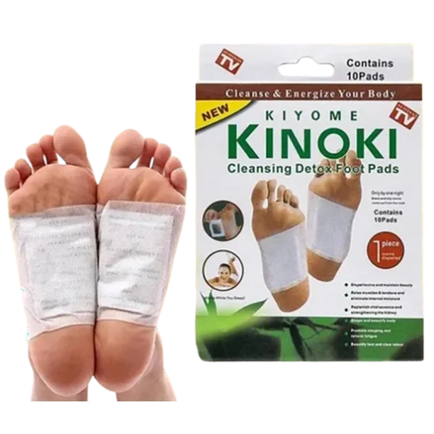 ¡Transforma tu Bienestar con los Parches Kinoki! Pack de 3 Cajas con Envío Gratis para una Desintoxicación Completa 🌱💚