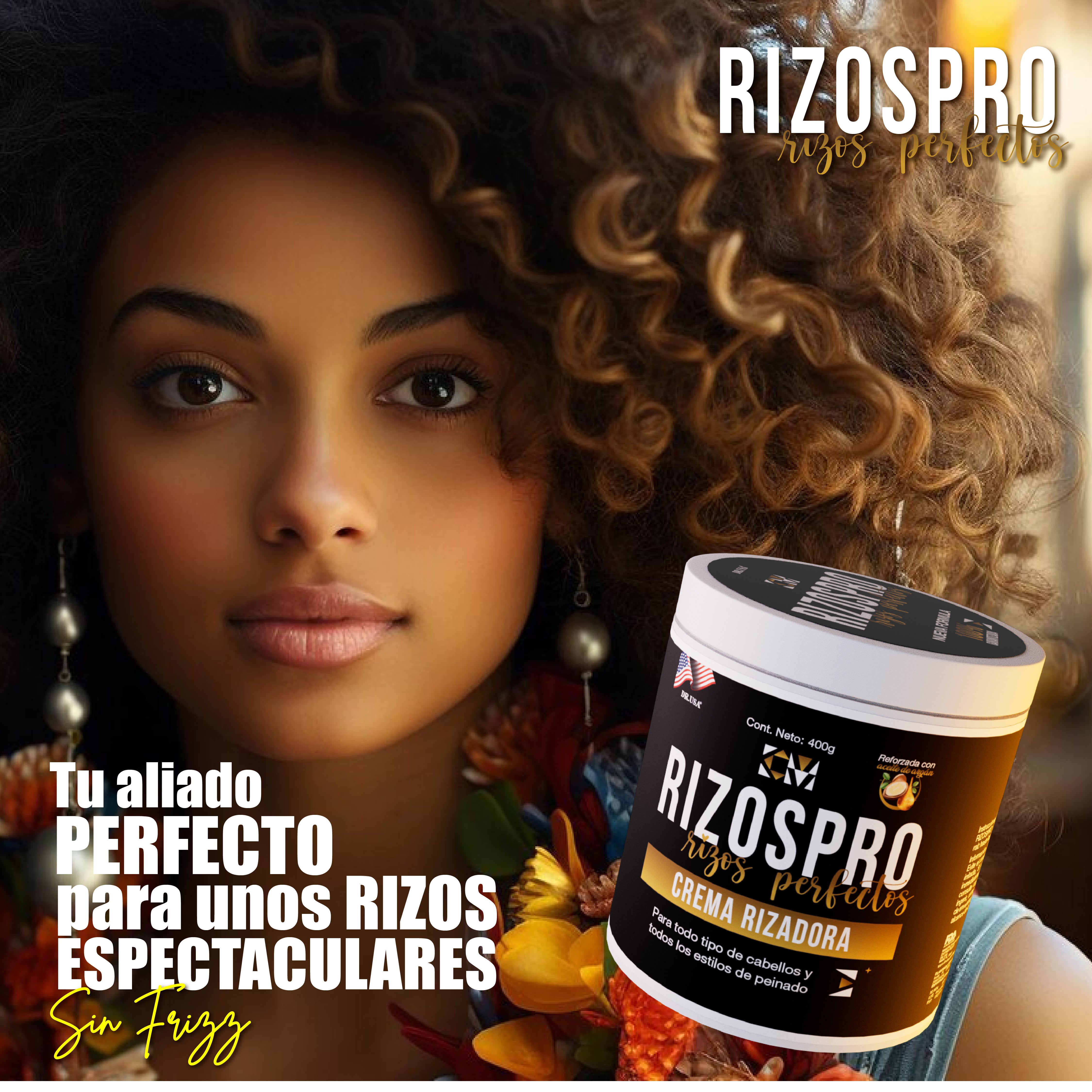 ✨ ¡Rizos perfectos al instante! 💁🏽‍♀️ Define, hidrata y controla con Rizos Pro. ¡Olvídate del frizz! 🌟 🔥 ENVÍO GRATIS  🚚