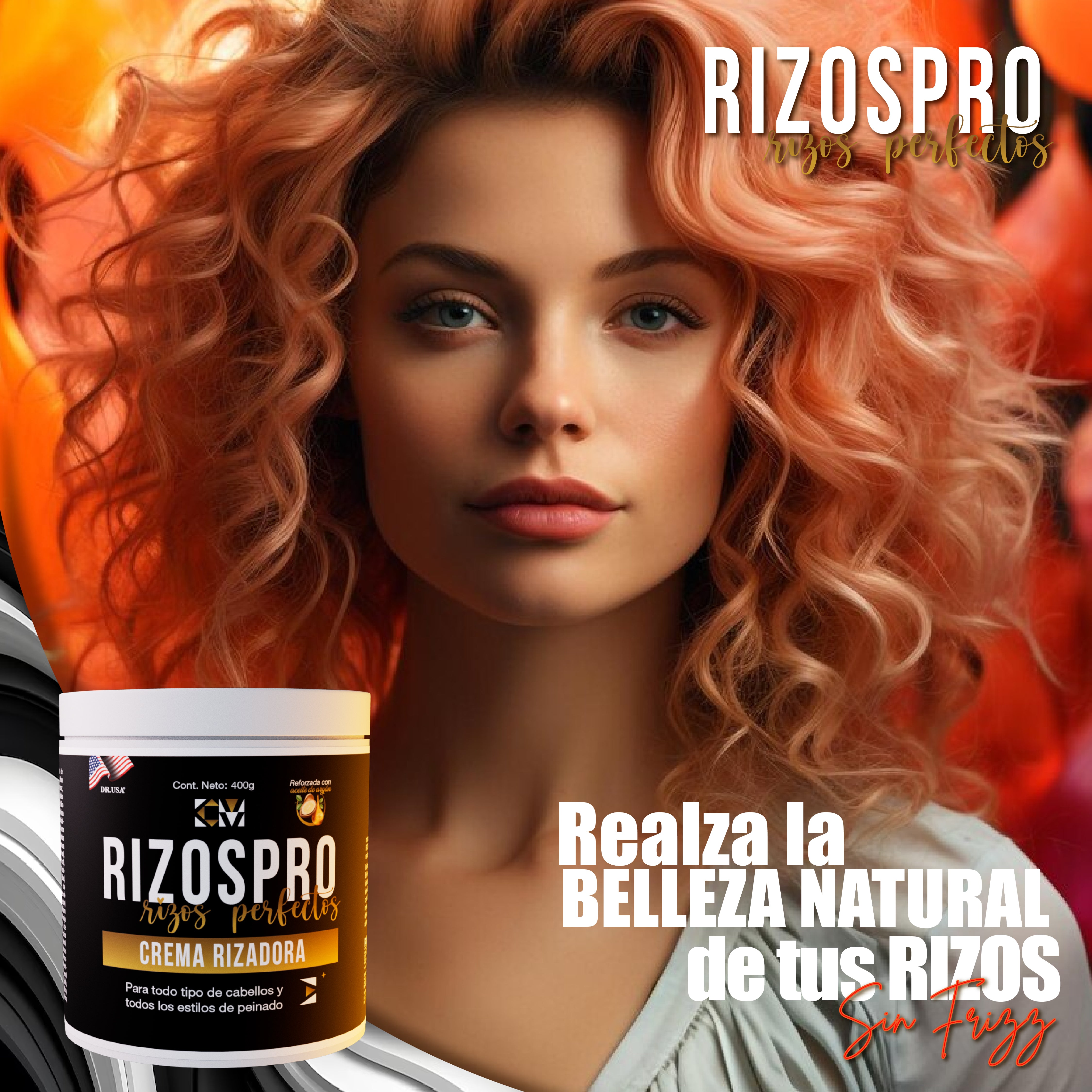 ✨ ¡Rizos perfectos al instante! 💁🏽‍♀️ Define, hidrata y controla con Rizos Pro. ¡Olvídate del frizz! 🌟 🔥 ENVÍO GRATIS  🚚