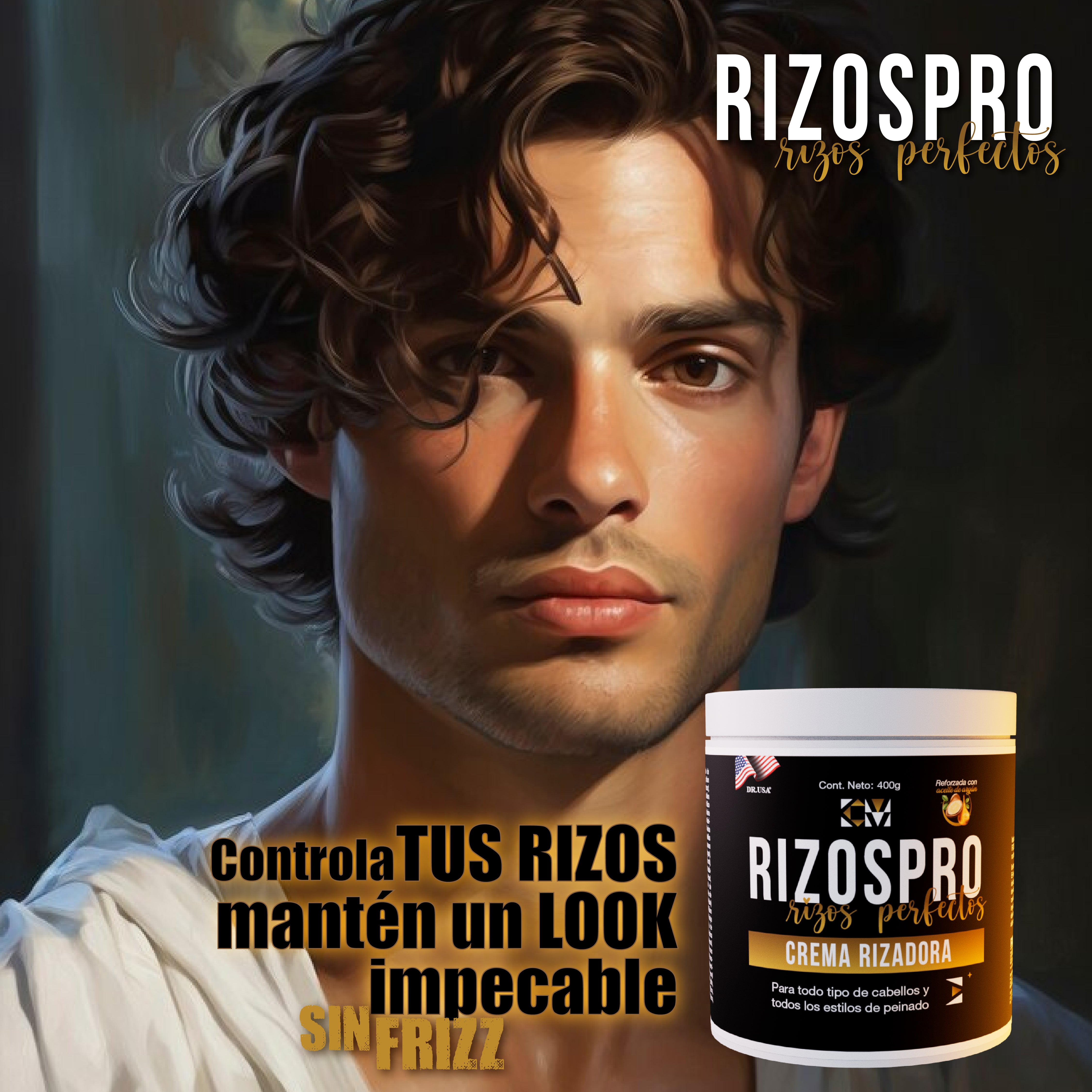 ✨ ¡Rizos perfectos al instante! 💁🏽‍♀️ Define, hidrata y controla con Rizos Pro. ¡Olvídate del frizz! 🌟 🔥 ENVÍO GRATIS  🚚